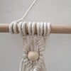 Macrame Tapestry Wooden Rope Shelf - crib360