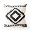 Nordic Blue Sofa Cushions Cover Linen Print Bohemian Ethnic Throw Pillows Covers Grey Decoration Geometric Cushions Cover Cojin - crib360