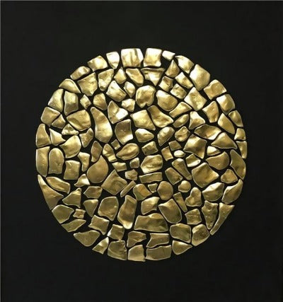 Golden Luxury Wall Art - crib360