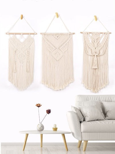 Macrame Wall Hanging Tapestry - crib360