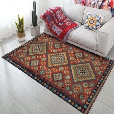 Bohemia Persian Style Carpets Non-Slip Carpet for Living Room Bedroom Study Rectangle Area Rugs Boho Morocco Ethnic tapis Mats - crib360