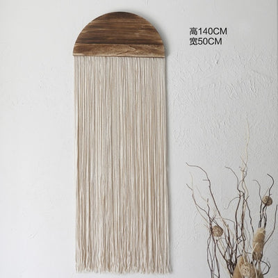 Ins Nordic Wall Decor Macrame Home Sofa Living Room Porch Wall Covering Meter Box Wall Decoration Room Wall Hanging Farmhouse